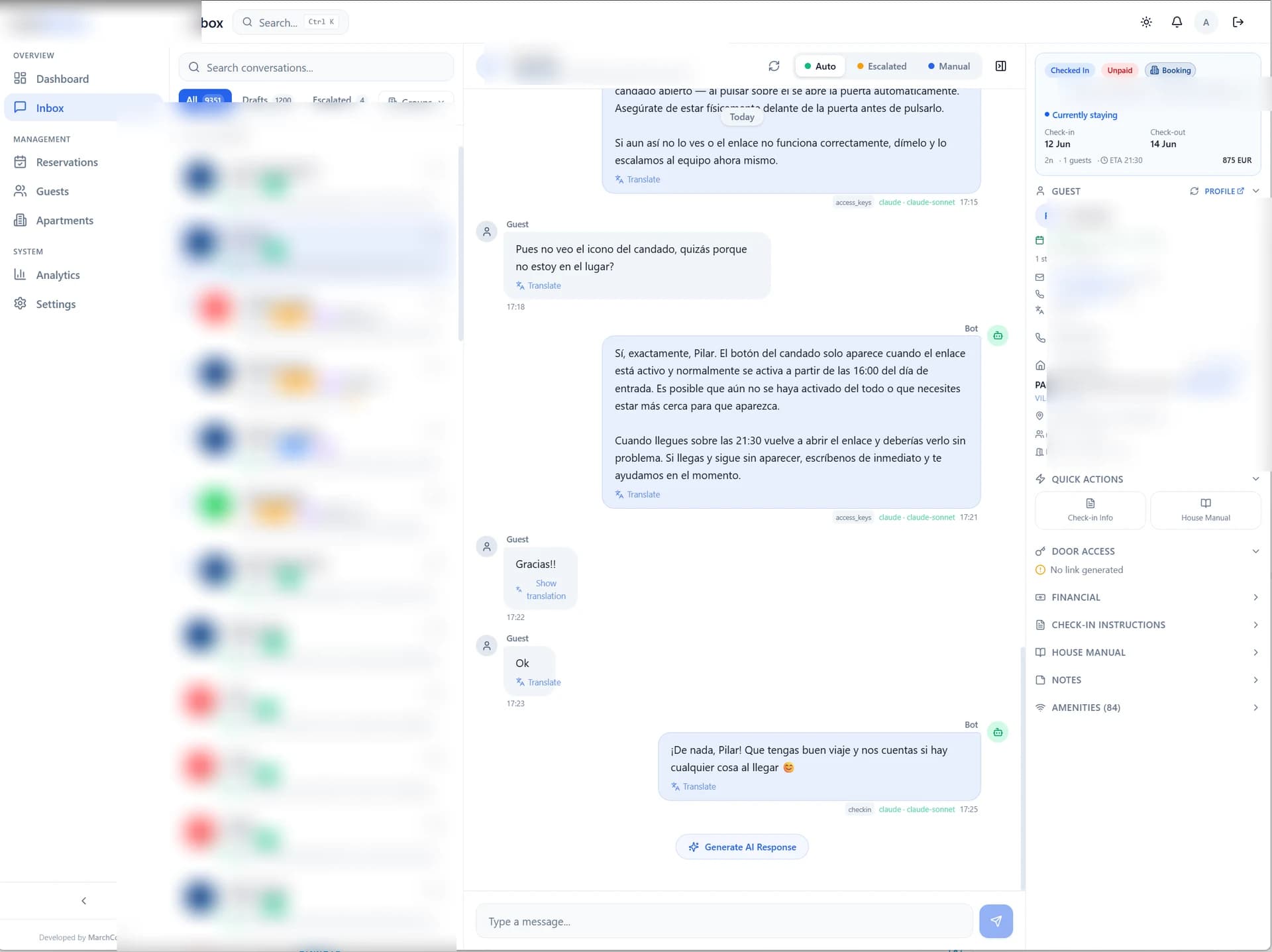 AI-платформа гостевых коммуникаций